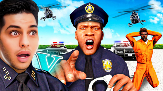  استریم جی‌تی‌ای ۵: رئیس- احسان باکستر - فصل ۱ - جی‌تی‌ای اما رئیس پلیس شدم