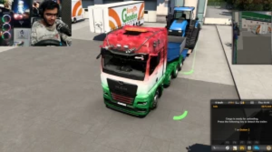  استریم شبیه‌ساز کامیون ۱ - سناتور هادی - فصل ۱ - با کامیون MAN رفتیم شلوغ‌ترین جاده تصادف کردیم