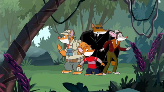 انیمیشن موش خبرنگار - فصل ۱ - قسمت ۱ - سوسمارای شوفونفونک