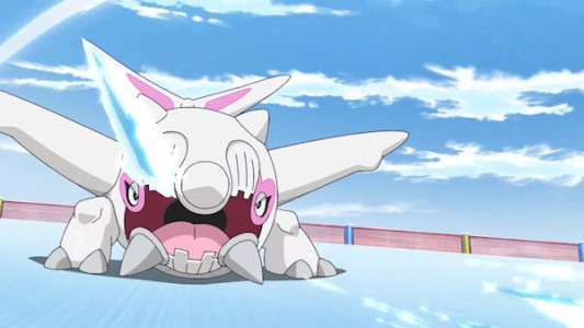 سریال سرزمین های پوکمون - فصل ۱ - قسمت ۶۳ - نبرد یخی با گروشوا خونسرد