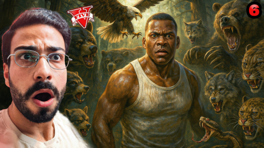  استریم جی‌تی‌ای ۵: حیوان شدیم - حسین آرتی‌جی - فصل ۱ - جی‌تی‌ای اما حیوانات وحشی