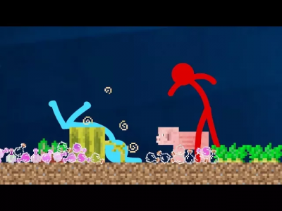 انیمیشن آدمک‌ها در دنیای ماینکرفت - فصل ۱ - قسمت ۴