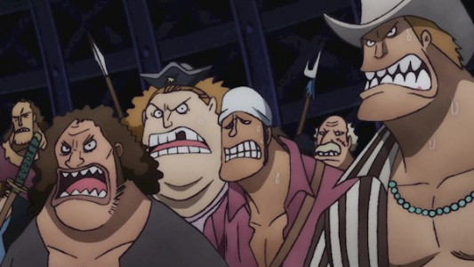 انیمیشن وان پیس: حماسه جزیره مردان ماهی - فصل ۱ - قسمت ۹ - آدم ربایی؟! لوفی و ​​شیراهوشی