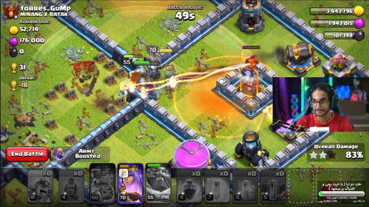  استریم کلش آف کلنز - حجت استراتژی - فصل ۱ - قسمت ۲۱