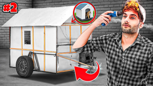 سریال چالش لوازم دست‌ساز ۲۰۶ - بنیامین بی‌ای - فصل ۱ - ساخت کمپر سگی قسمت دوم