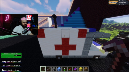  استریم ماینکرفت: ساخت بزرگ‌ترین شهر آرپی - عمو هیتمن - فصل ۱ - قسمت ۱۲