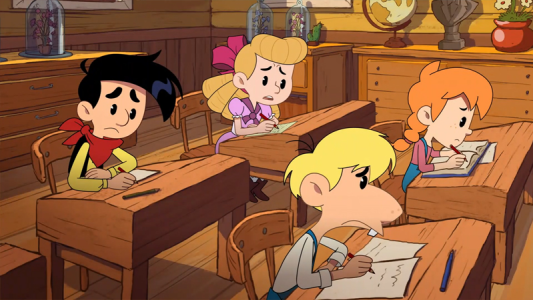 انیمیشن لوک کوچولوی خوش شانس - فصل ۱ - قسمت ۹ - مقیاس کامل