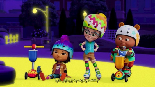 انیمیشن دنیای بارنی - فصل ۱ - قسمت ۷ - چراغ قرمز: وایستا، چراغ سبز: برو