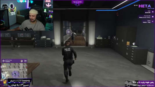  استریم جی‌تی‌ای ۵ آنلاین ۲ - عمو هیتمن - فصل ۱ - شلوغ‌ترین اداره پلیس دنیا