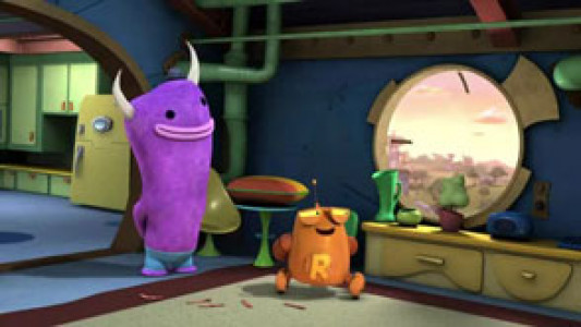 انیمیشن ربات و هیولا - فصل ۱ - قسمت ۳ - مسابقه ای بین برادرها