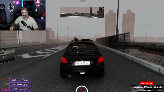  استریم شبیه‌ساز ماشین ایرانی - عمو هیتمن - فصل ۱ - محمد رضا گلزار تو ۲۰۶ ایران؟!