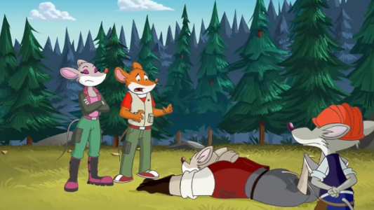 انیمیشن موش خبرنگار - فصل ۱ - قسمت ۲۲ - افسانه شست گنده