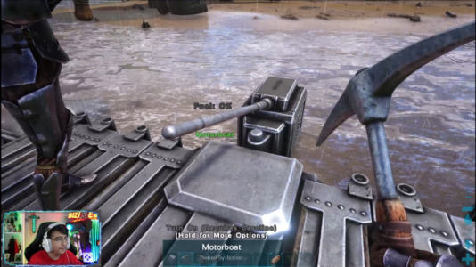  استریم زندگی در میان دایناسورها - مهدی بیزیکسر - فصل ۱ - قایق موتوری