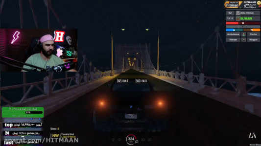  استریم جی تی ای ۵ - عمو هیتمن - فصل ۱ - مسابقه با ۲ تا ماشین BMW