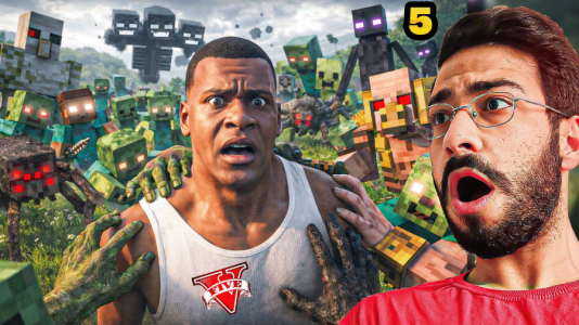  استریم جی‌تی‌ای ۵: دنیای ماینکرفت - حسین آرتی‌جی - فصل ۱ - پایان ماینکرفت