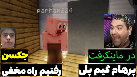  استریم ماینکرفت: پاتریک و باب اسفنجی ۱ - جکسن - فصل ۱ - پاتریک و باب اسفنجی وارد راه مخفی شدند