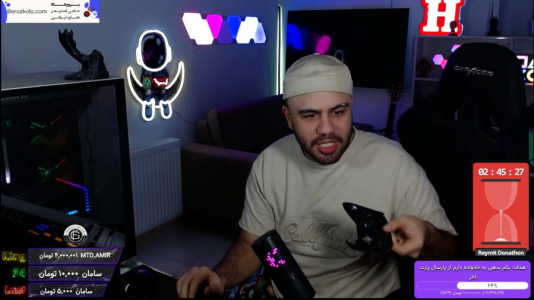  استریم جی‌تی‌ای وی ۱ - عمو هیتمن - فصل ۱ - وسط گیم دسته ایکس باکسم پودر شد