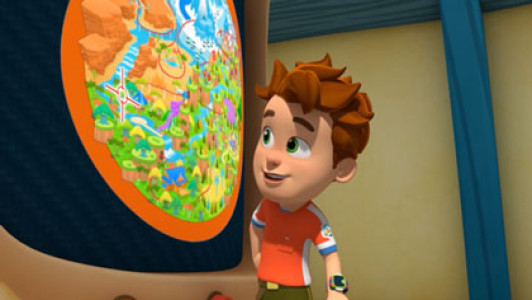 انیمیشن رنجر راب - فصل ۱ - قسمت ۳۰ - لرزش در پارک آسمان بزرگ