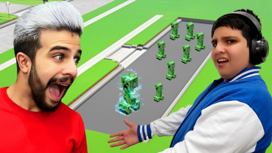  استریم ماینکرفت: چالشی - ابوالفضل ایکس مستر - فصل ۱ - چالش جاده کریپرماینکرفت با علی