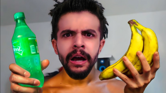 سریال چالش با ابوالفضل ایکس مستر - چالش - خوردن ترکیب مرگبار موز !!