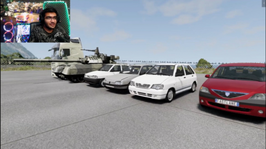  استریم بازسازی ماشین ۲ - سناتور هادی - فصل ۱ - چالش له کردن ماشین های ایرانی با تانک