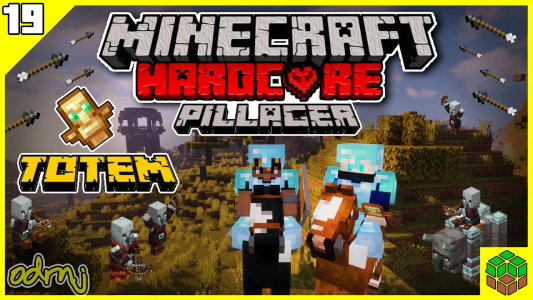  استریم ماینکرفت: هاردکور - اودی ارنجی - فصل ۱ - نبرد سنگین با پیلیجرها در هاردکور ماینکرافت