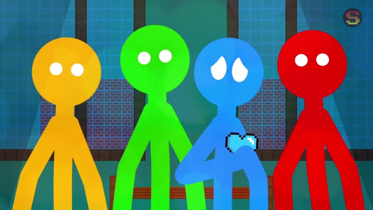 انیمیشن استیکمن‌ها در دنیای ماینکرفت - فصل ۱ - قسمت ۱۱