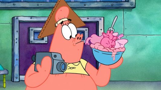 انیمیشن شوی پاتریک ستاره ای - فصل ۱ - قسمت ۱۹ - کار در منزل