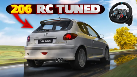  استریم جی‌تی‌ای۵: تست ماشین - یاسین اس جی - فصل ۱ - لایی کشی مرگبار تو اتوبان با پژو ۲۰۶ آر سی