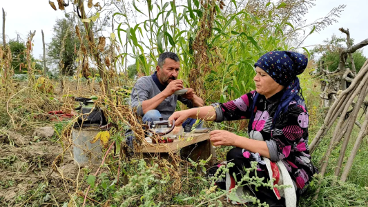 سریال زندگی روستایی - آشپزی در طبیعت - فصل ۱ - خینکالی بره به سبک روستایی