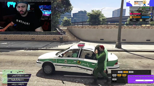  استریم جی‌تی‌ای ۵: رول پلی آنلاین ۳ - عمو هیتمن - فصل ۱ - گشت ایست بازرسی پلیس شهر