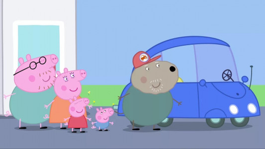 انیمیشن پپاپیگ - زبان اصلی - فصل ۱ - The New Car