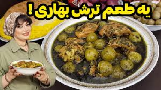 سریال انواع خورشت - ایستگاه شکموها - انواع خورشت - خورشت گوجه سبز