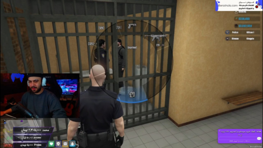  استریم جی‌تی‌ای ۵: رول پلی آنلاین ۳ - عمو هیتمن - فصل ۱ - اولین زندانی من محمد فضلی