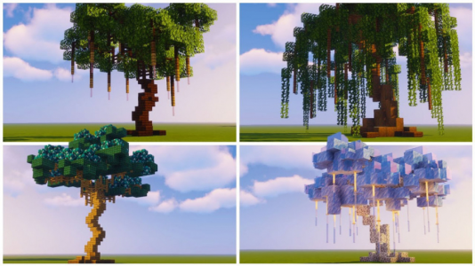  استریم ماینکرفت - استوری مد - فصل ۱ - مسابقه ساخت بهترین درخت در ماینکرفت