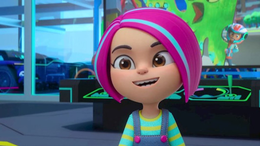 انیمیشن اتومبیل رانان شگفت انگیز - فصل ۱ - قسمت ۹ - چشم به جایزه/پایان عکس