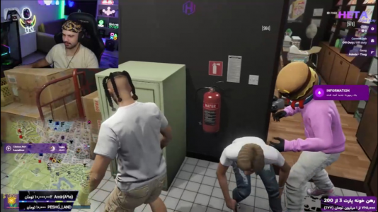  استریم جی‌تی‌ای ۵ آنلاین ۲ - عمو هیتمن - فصل ۱ - دزدی با تارا نوب سگ