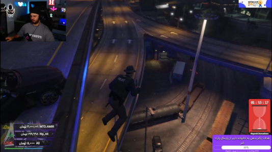  استریم جی‌تی‌ای وی ۱ - عمو هیتمن - فصل ۱ - پرت شدم پایین