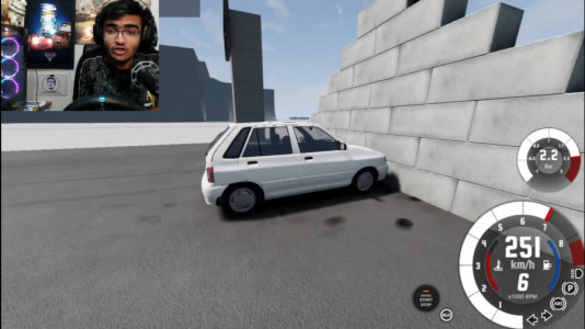  استریم بازسازی ماشین ۳ - سناتور هادی - فصل ۱ - چالش برخورد به دیوار با ماشین‌های ایرانی