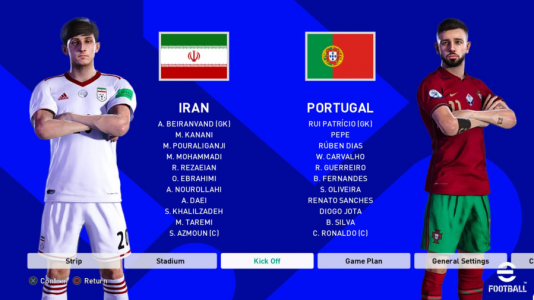  استریم پی‌اس ۲۰۲۲ : پنالتی - تایگر ایکس گیمینگ - فصل ۱ - پنالتی ایران - پرتغال