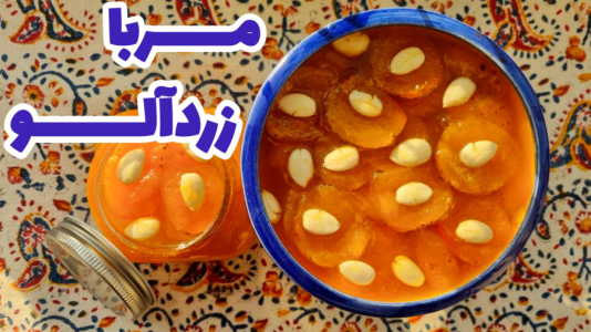 سریال آموزش انواع مربا - آشپزی با مهتاب - فصل ۱ - طرز تهیه مربای زردآلو