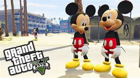  استریم جی‌تی‌ای ۵: عجایب - عمو هیتمن - فصل ۱ - میکی موس عروسک معروف با پرش های بلند