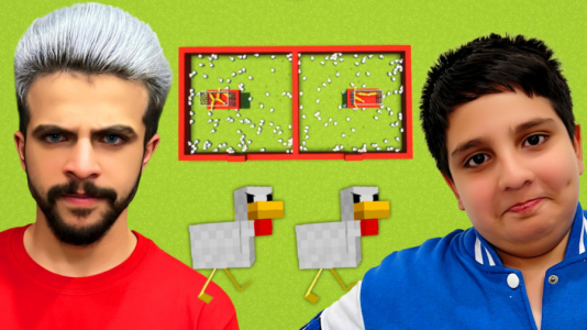  استریم ماینکرفت: چالشی - ابوالفضل ایکس مستر - فصل ۱ - چالش مستطیل مرغ ماینکرفت با علی