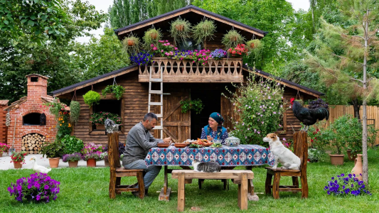 سریال زندگی روستایی - آشپزی در طبیعت - فصل ۱ - رازهای خوشمزه ناهار ترکی را کشف کنید