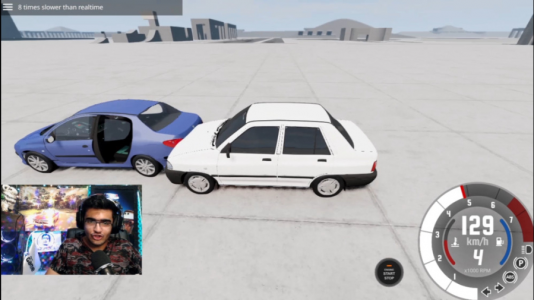  استریم بازسازی ماشین ۲ - سناتور هادی - فصل ۱ - چالش تصادف با ۲۰۶ صندوق دار