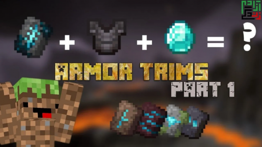  استریم ماینکرفت آموزشی - ماینرگوس - فصل ۱ - ارمور تریمز های ماینکرفت رو کجا پیدا کنیم؟