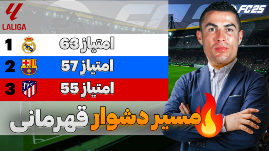  استریم اف‌سی ۲۵: فصل ۲ - کاپیتان - فصل ۱ - چالش سخت رونالدو برای قهرمانی در رئال !