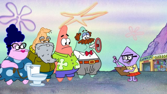 انیمیشن شوی پاتریک ستاره ای - فصل ۱ - قسمت ۶ - تعطیلات بین پمپ بنزینی