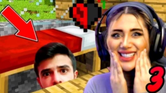  استریم ماینکرفت - ملینا بلیک و ابوالفضل ایکس مستر - فصل ۱ - قسمت ۳ - ماینکرفت هاردکور با نیم قلب ۳