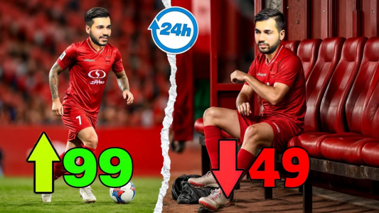  استریم پی‌اس ۲۰۲۱: چالش ۲۴ ساعته - رضا وای‌جی - فصل ۱ - ۲۴ ساعت مهاجم پرسپولیس شدم